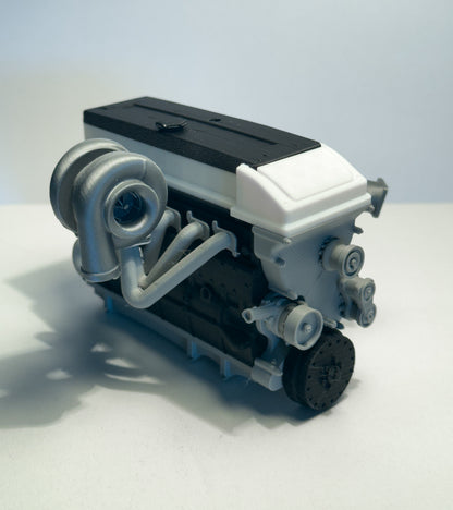 FG Barra Turbo Engine Model Kit